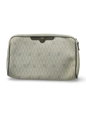 80’s Christian Dior Honeycomb Cosmetic Pouch | Rare Vintage